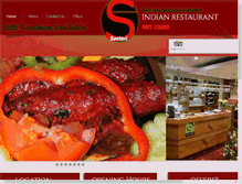 Tablet Screenshot of indiansantori.com